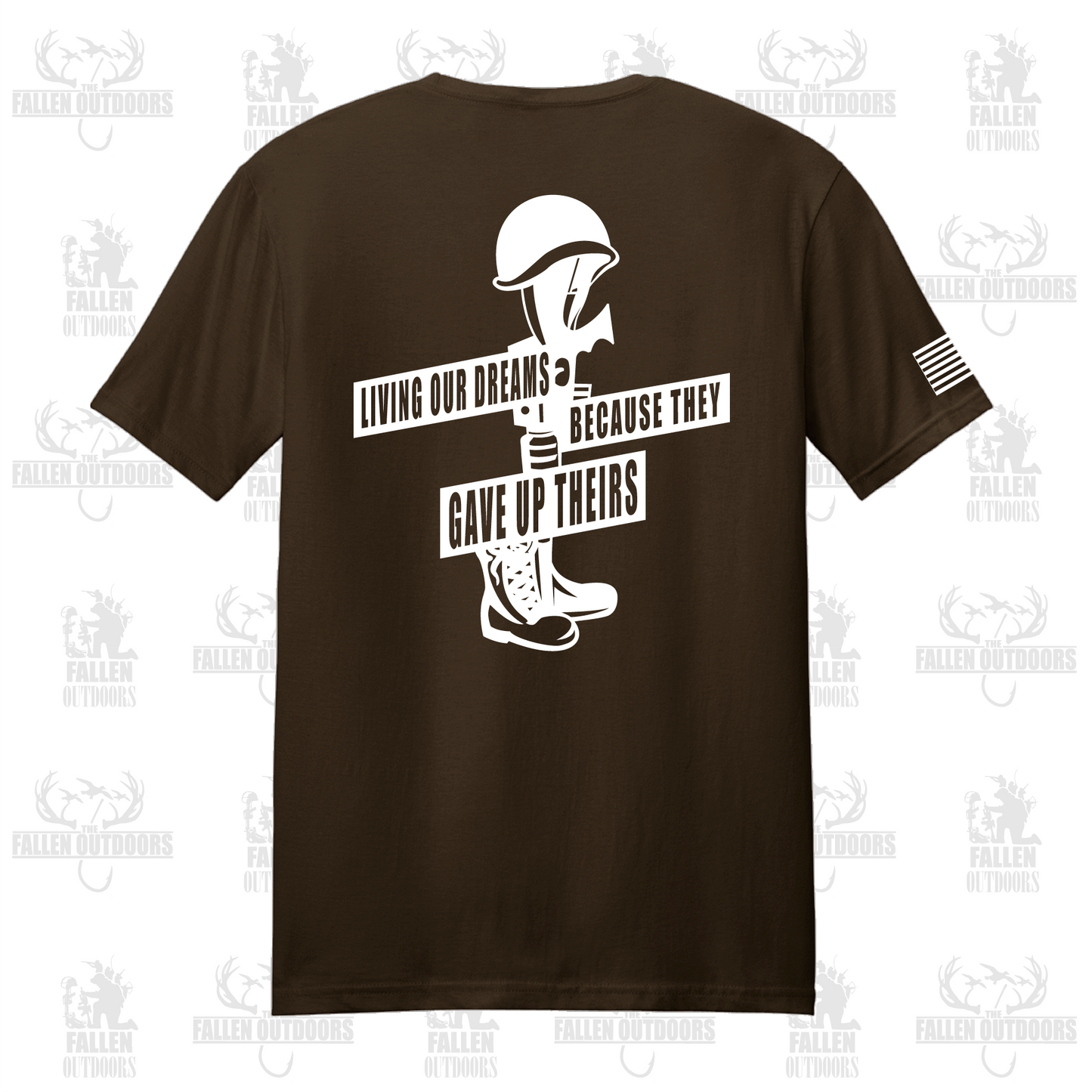 TFO CLASSIC MEN'S BROWN TSHIRT
