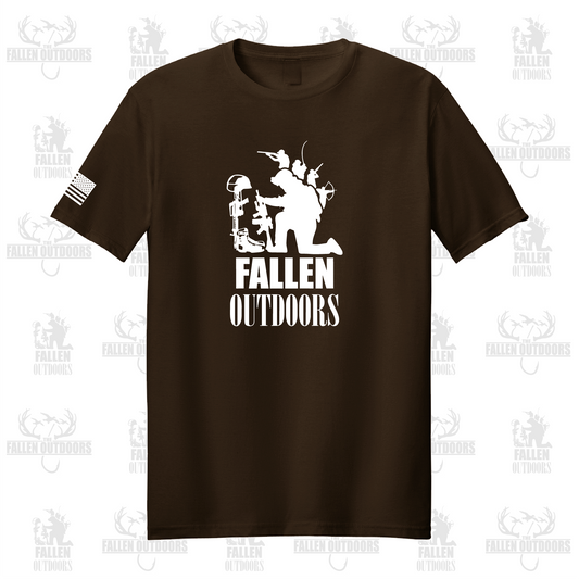 TFO CLASSIC MEN'S BROWN TSHIRT