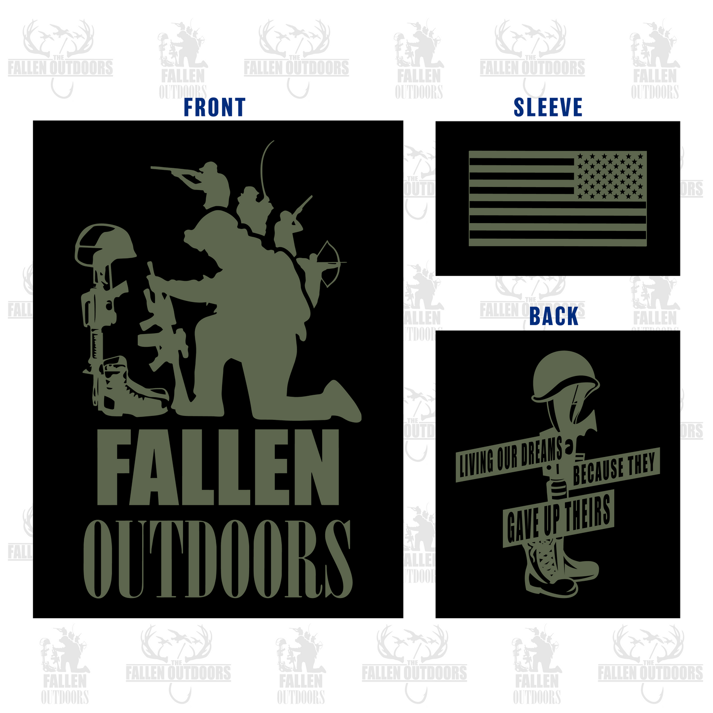 TFO Classic Men's Black T-Shirt