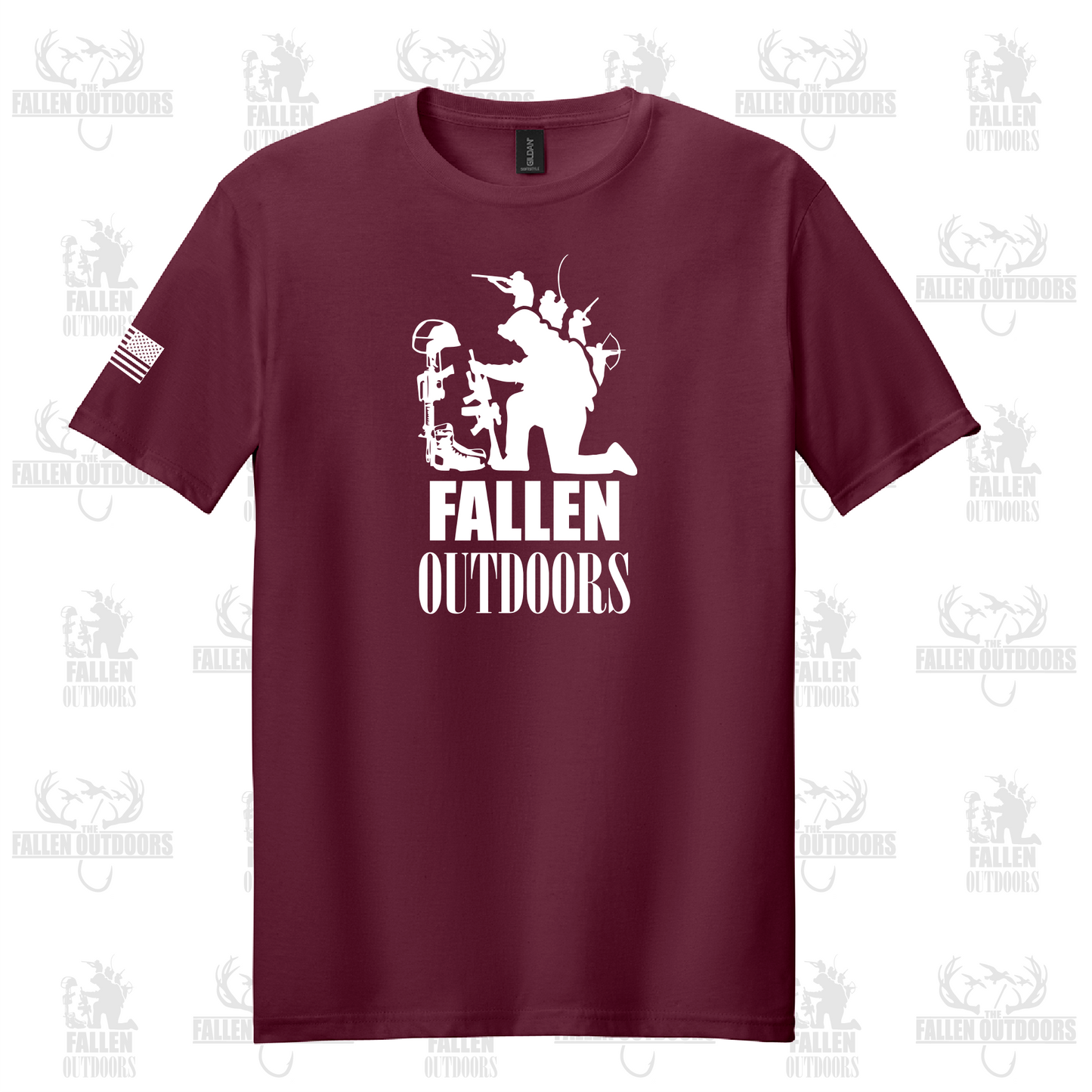 Classic Logo Shirt (Maroon)