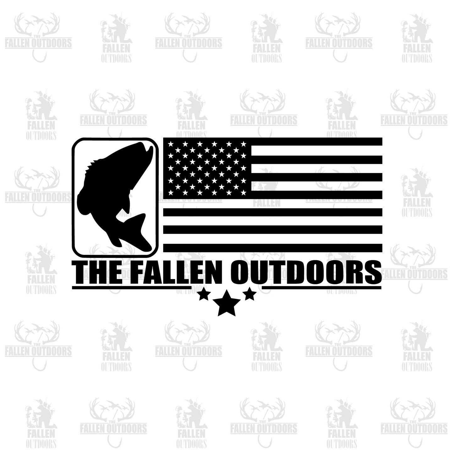 Animal Flag Decal