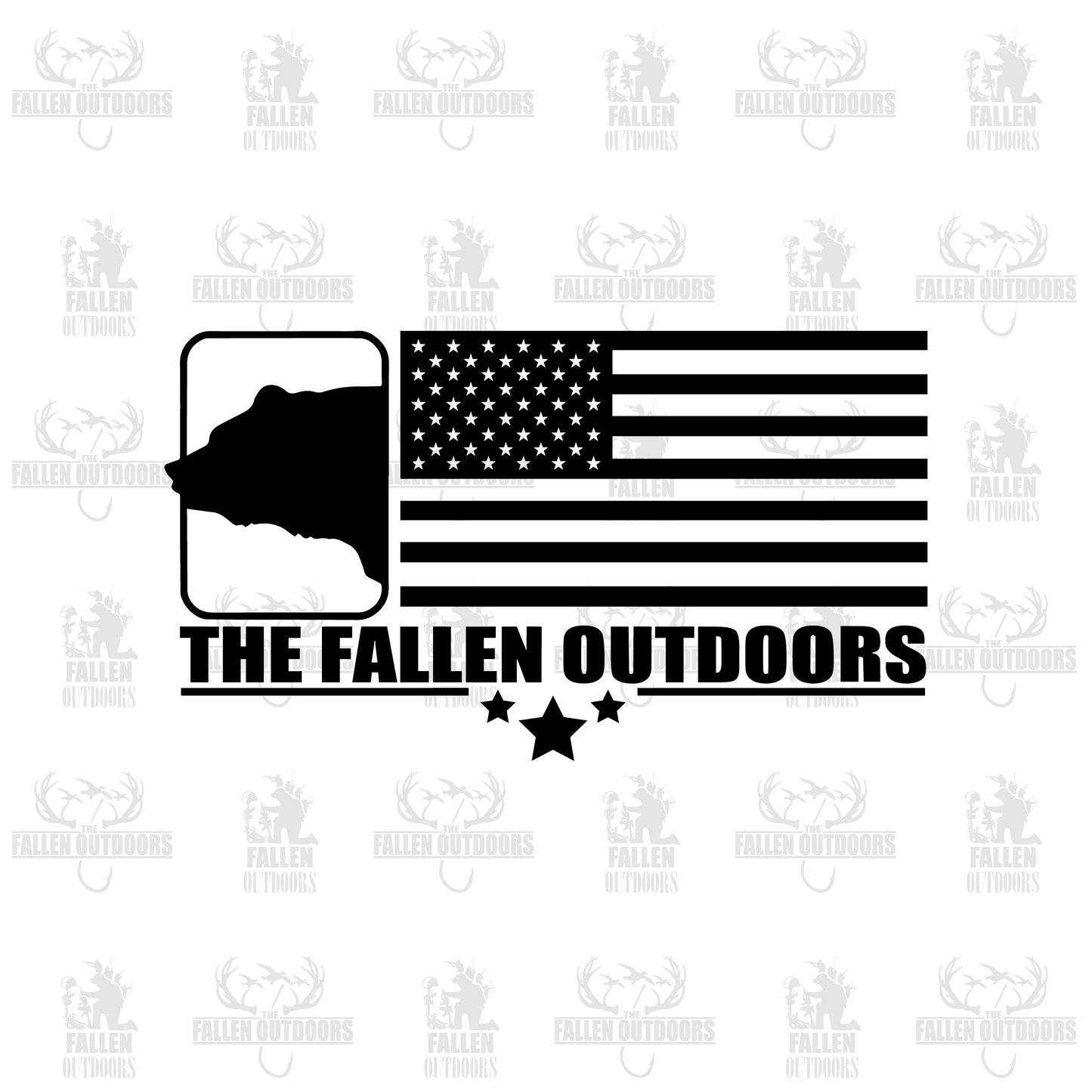 Animal Flag Decal