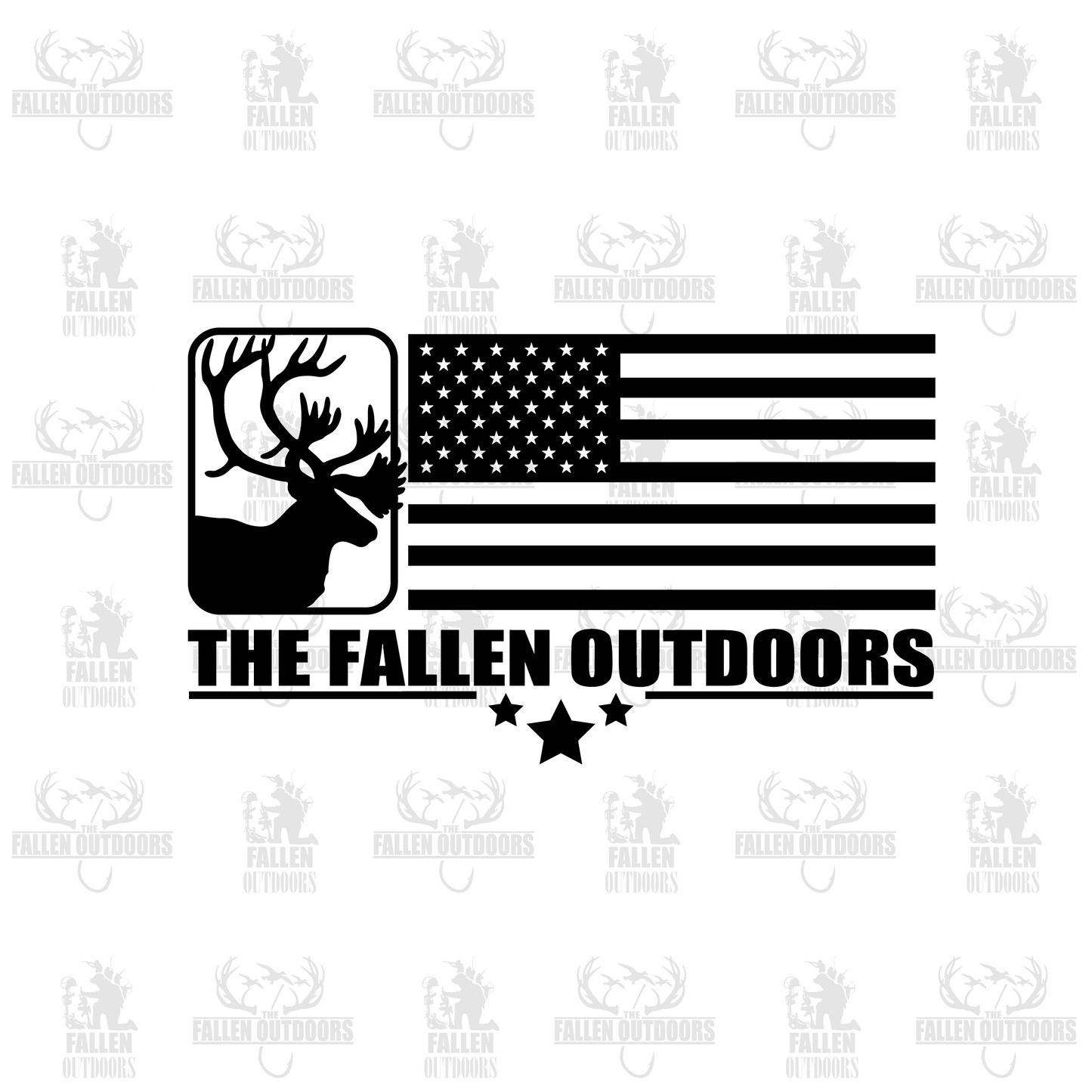 Animal Flag Decal