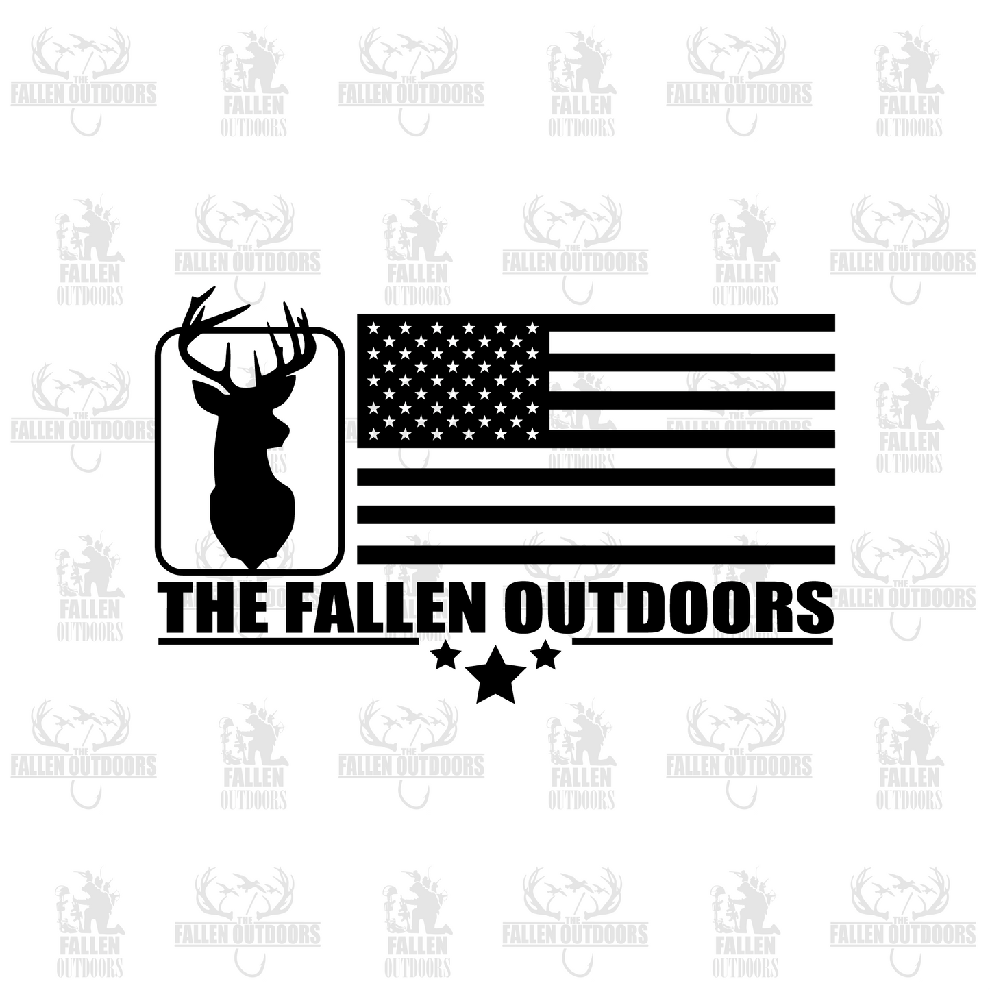 Animal Flag Decal