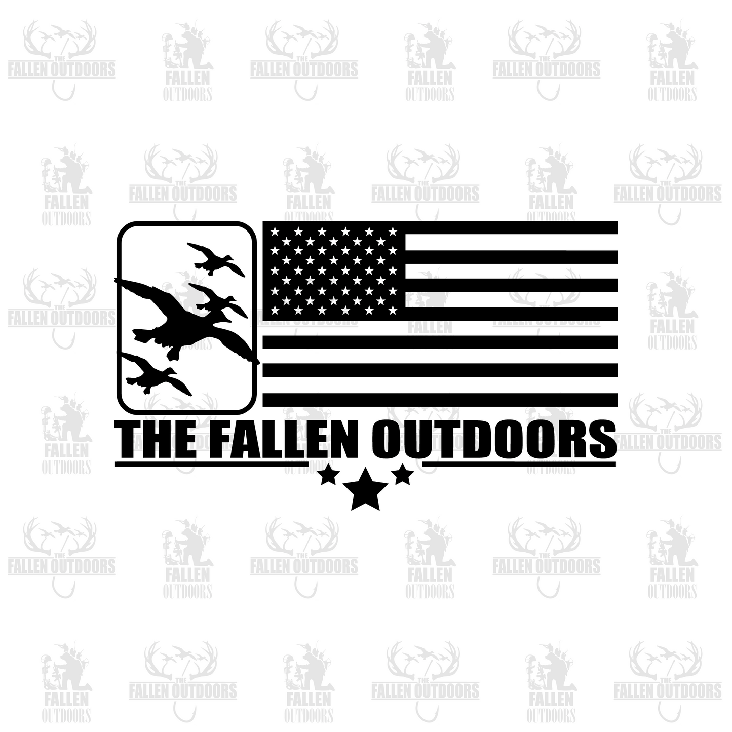 Animal Flag Decal