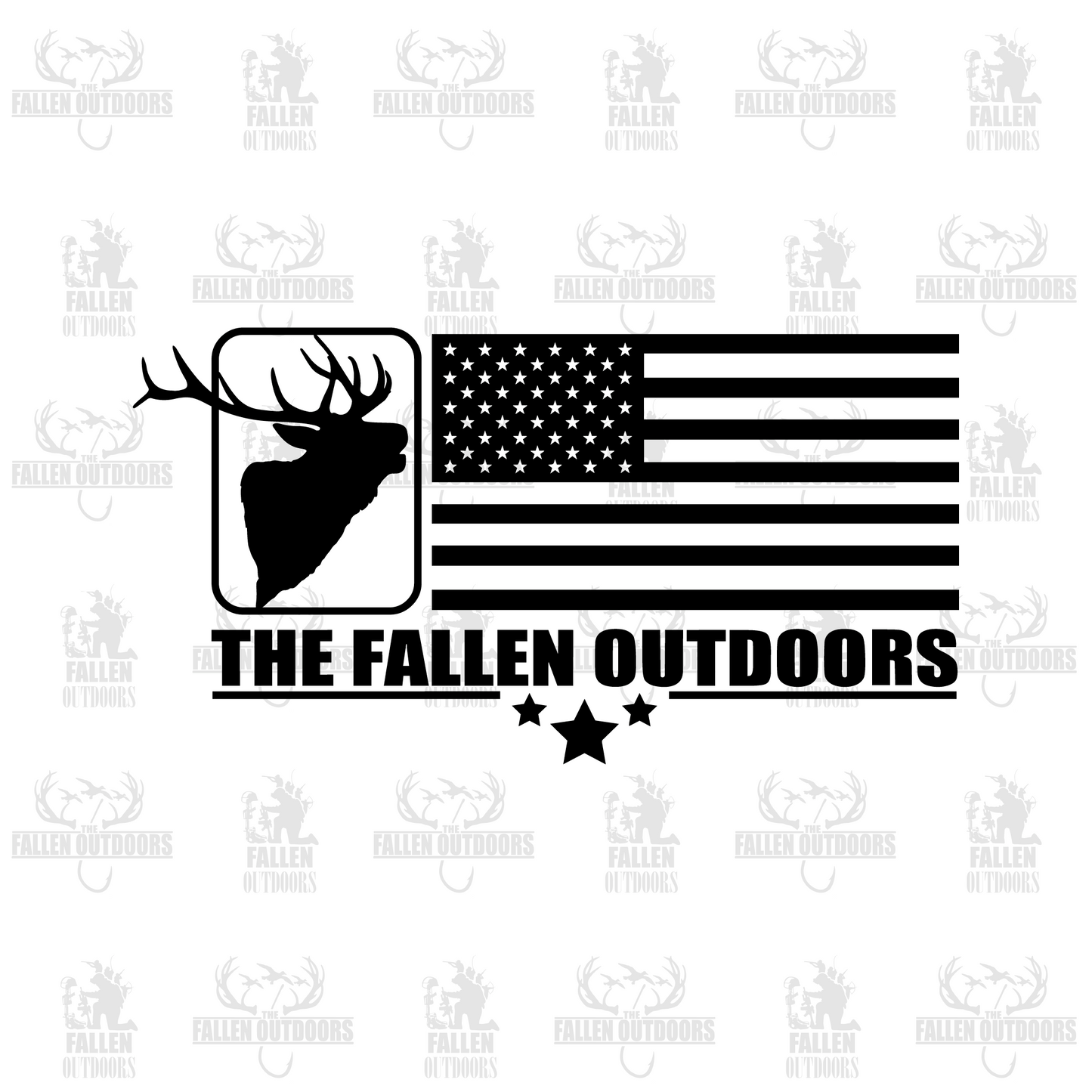 Animal Flag Decal
