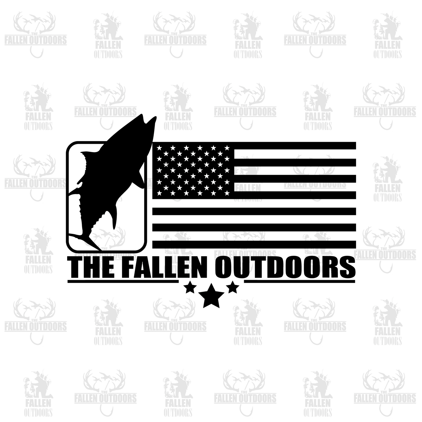 Animal Flag Decal