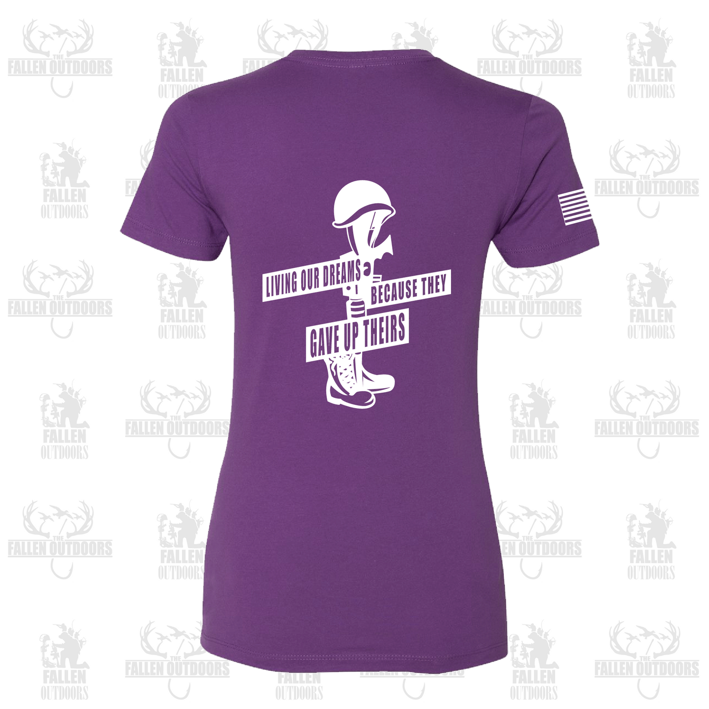 TFO CLASSIC LADIES PURPLE T-SHIRT