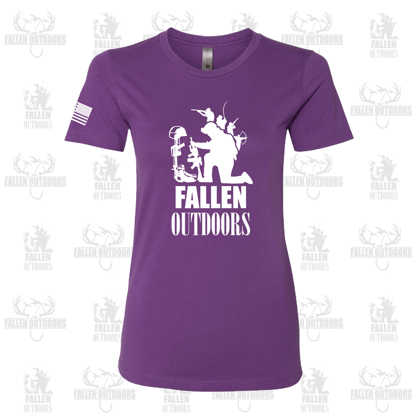 TFO CLASSIC LADIES PURPLE T-SHIRT
