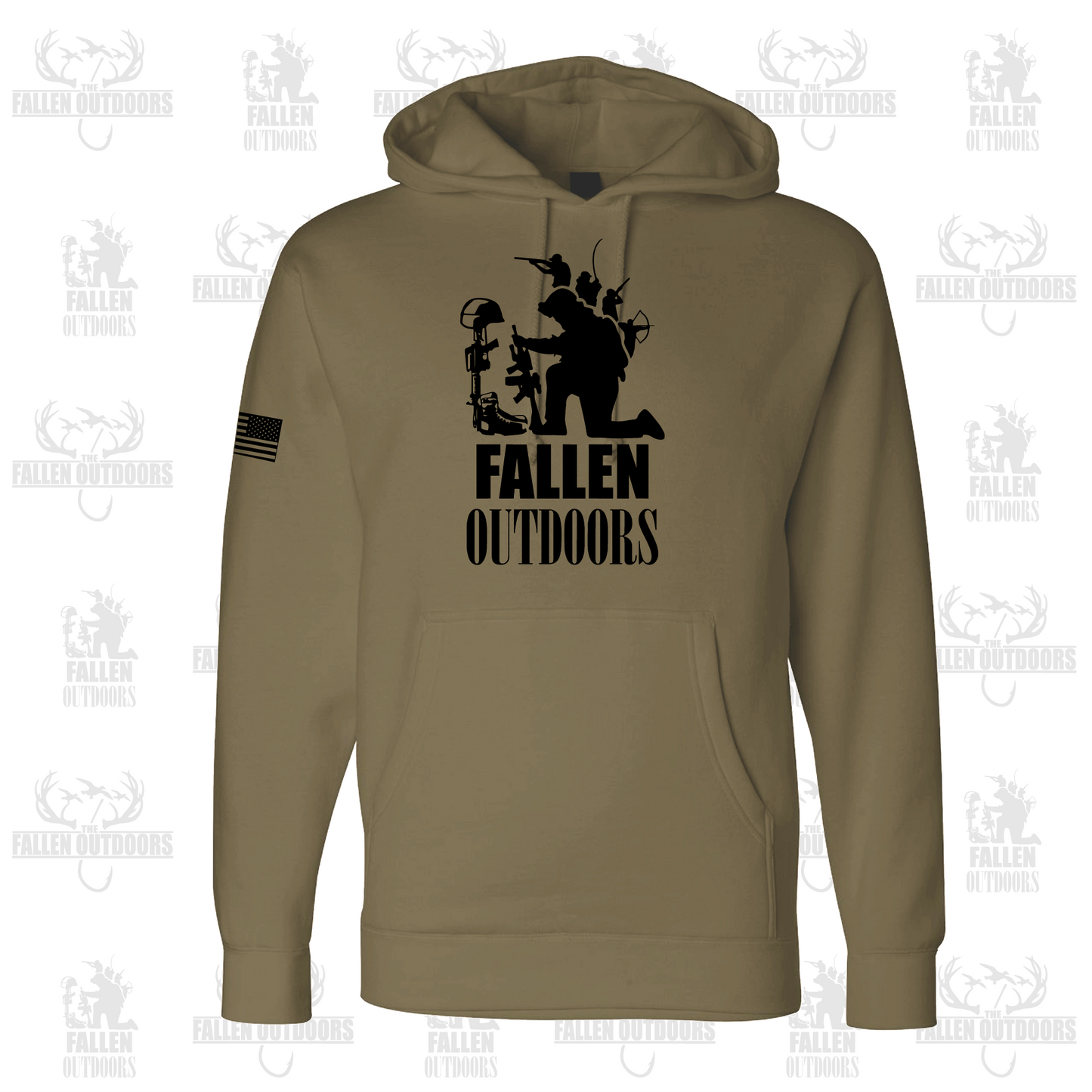TFO Classic Performance Hoodie - Coyote Brown