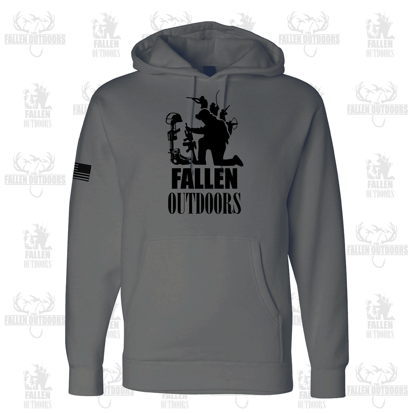 TFO Classic Men's Dark Grey Performance Hoodie