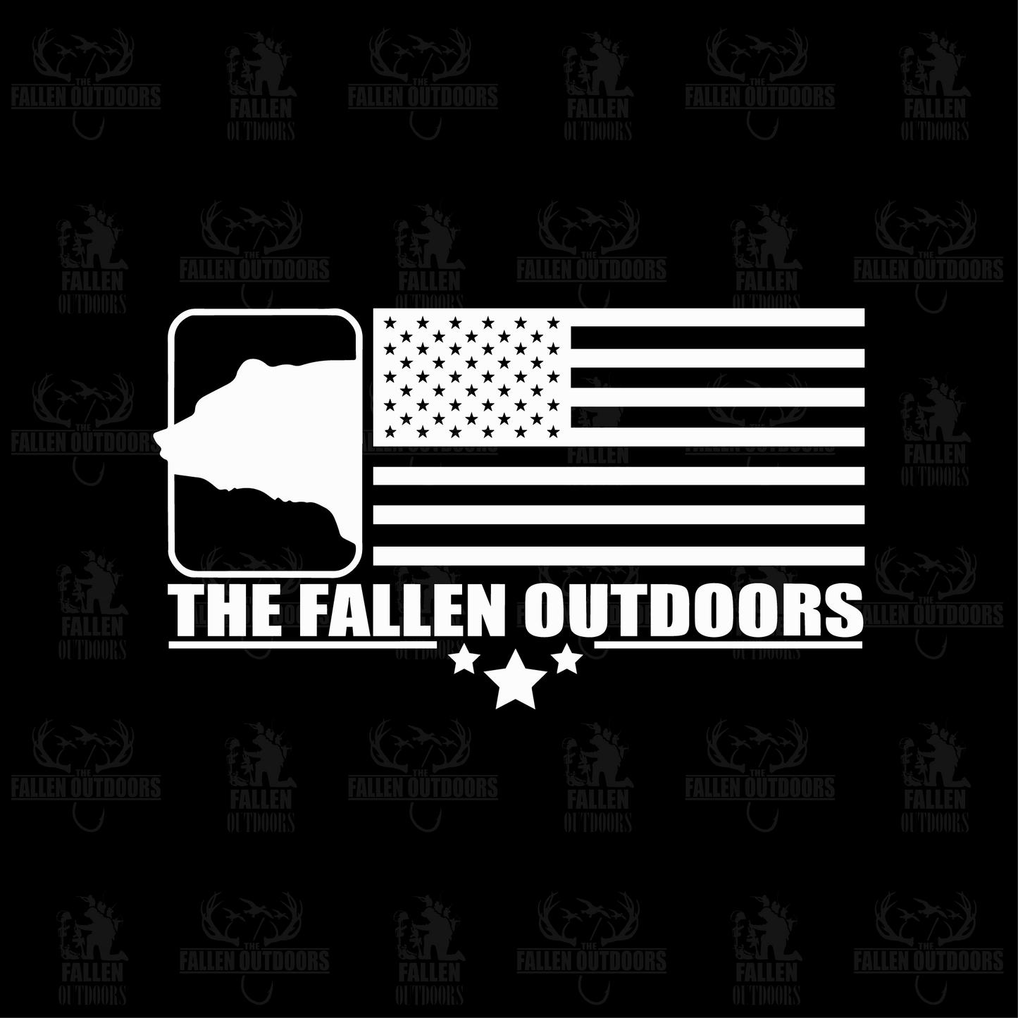 Animal Flag Decal