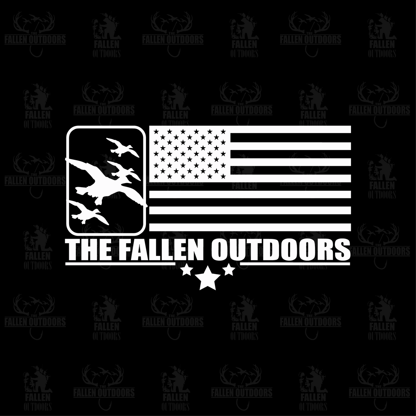 Animal Flag Decal