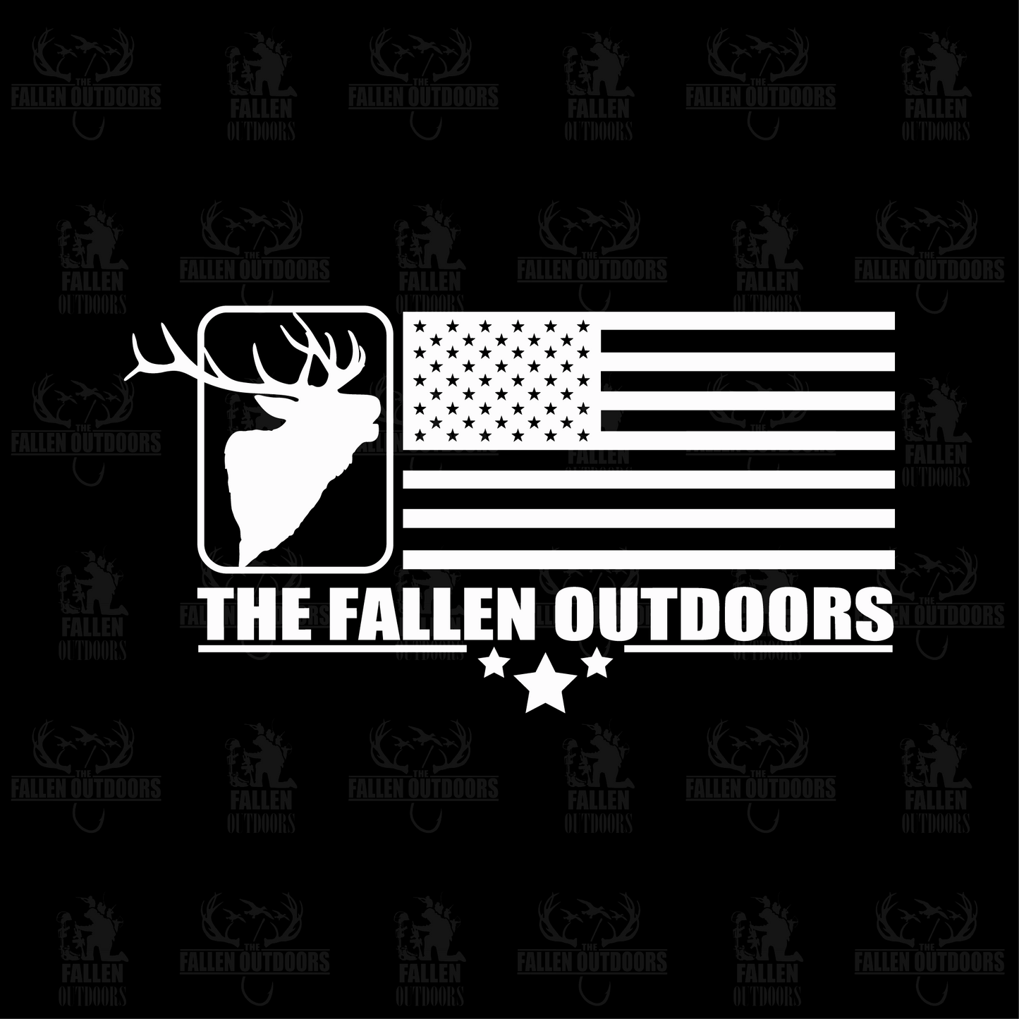 Animal Flag Decal