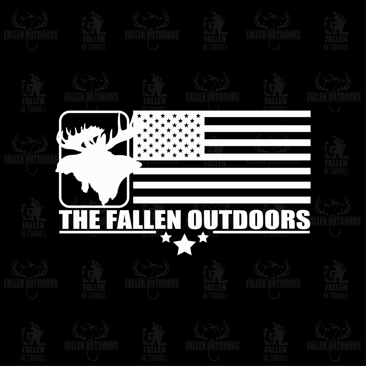 Animal Flag Decal