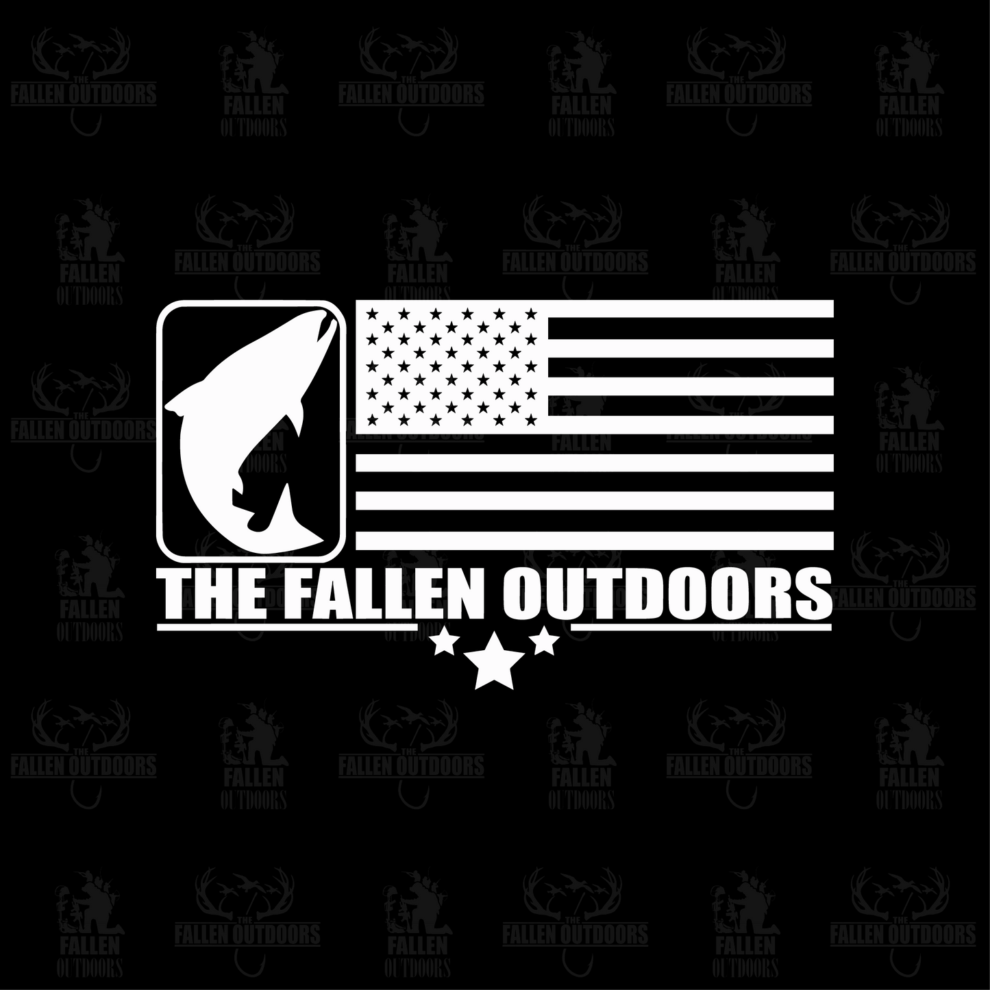 Animal Flag Decal