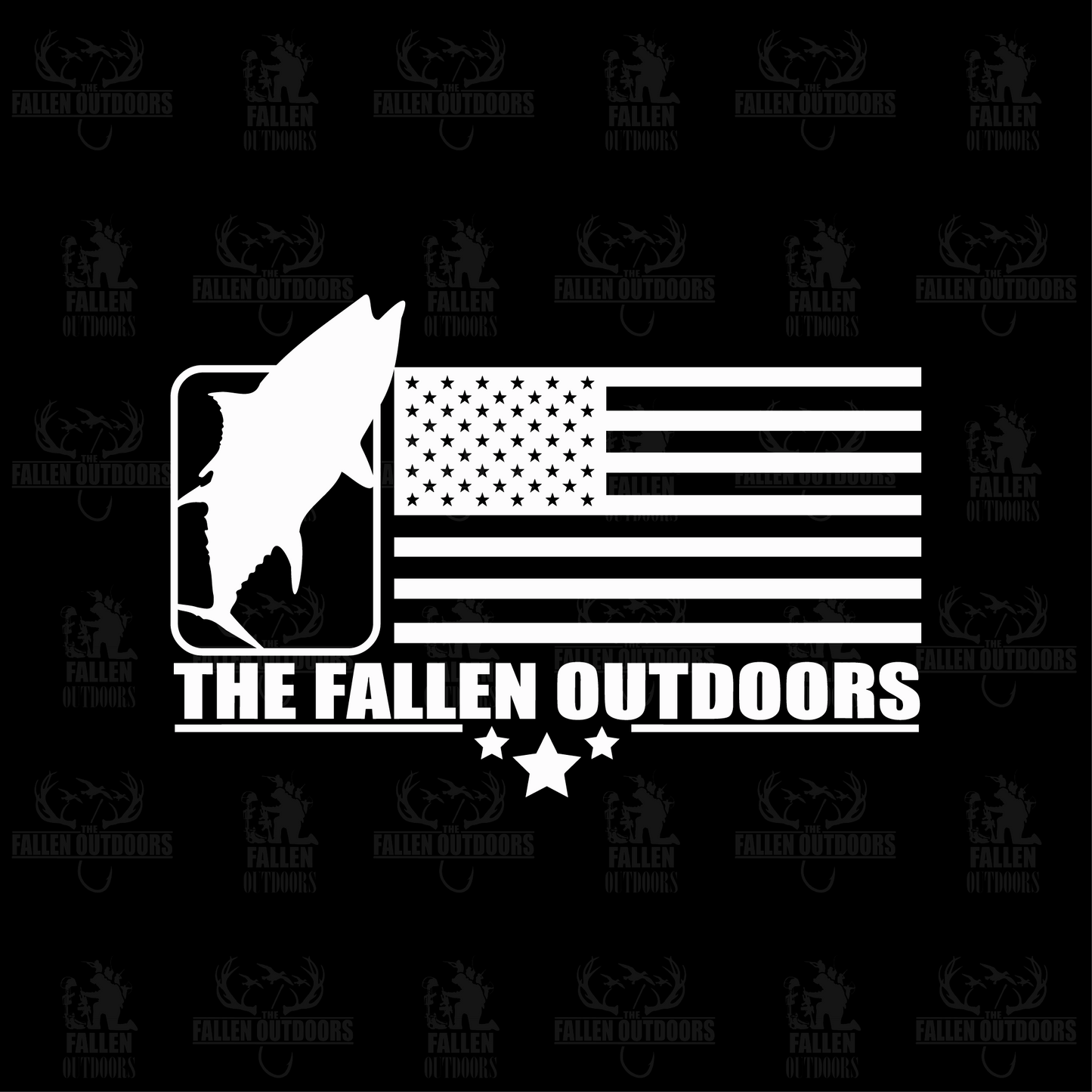 Animal Flag Decal