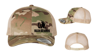 Adjustable Camo Trucker Hat