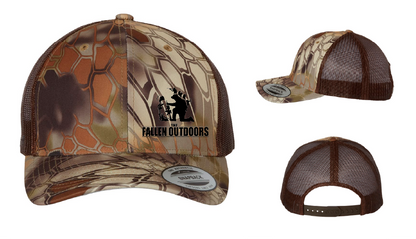 Adjustable Camo Trucker Hat