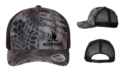 Adjustable Camo Trucker Hat