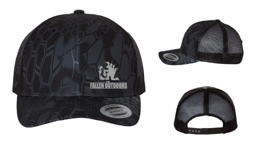 Adjustable Camo Trucker Hat