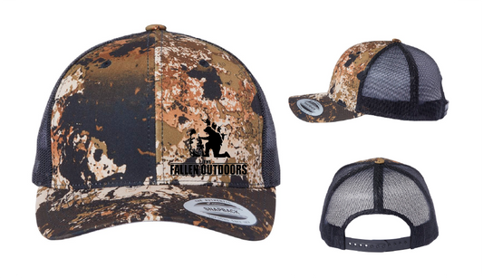 Adjustable Camo Trucker Hat