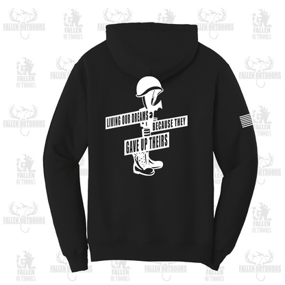 TFO CLASSIC MEN'S BLACK STANDARD COTTON HOODIE