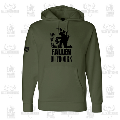 TFO Classic Military Green Hoodie