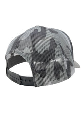 Load image into Gallery viewer, Classic Logo Trucker Hat (Gray/Snow Camo)