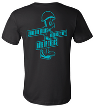 Load image into Gallery viewer, Classic Logo Shirt (Black/Teal)